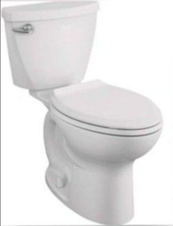 American Standard Cadet 3 10 In. Rough-In White Chair Height Elongated Bowl 1.28 GPF Toilet