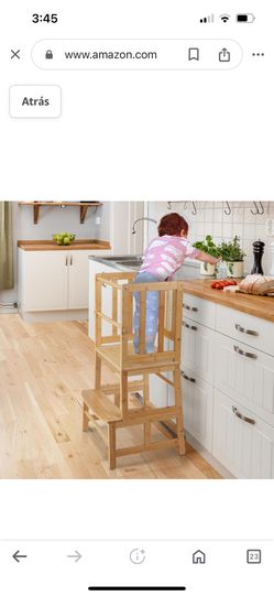 Escalera Para Ñiños De Bamboo