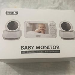 Dr.meter Baby Monitor with 2 Cameras