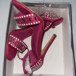 Pink heels