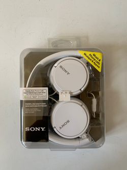 SONY HEADPHONE & MICROPHONE NEW