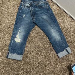 R13  Women's Crossover Jeans