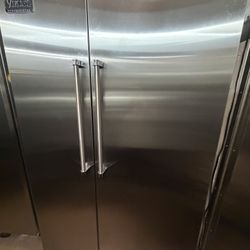 48” Viking Built In Stainless Steel Refrigerated 
