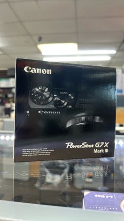 Canon PowerShot G7X Mark III Camera