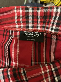 Plaid Skirt 