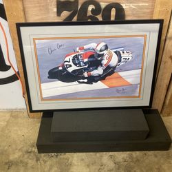 Chris Carr Harley-Davidson Art VR 1000