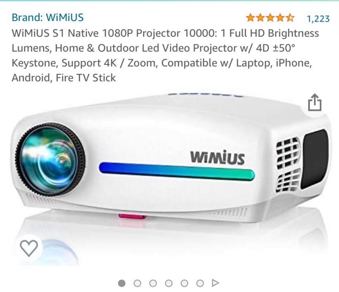 WiMiUS 1080p Projector