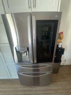 LG thinQ fridge