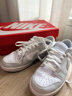 Nike Dunk Low White Grey Sneakers
