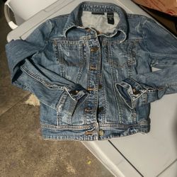 New York & Co Jean Jacket Xs