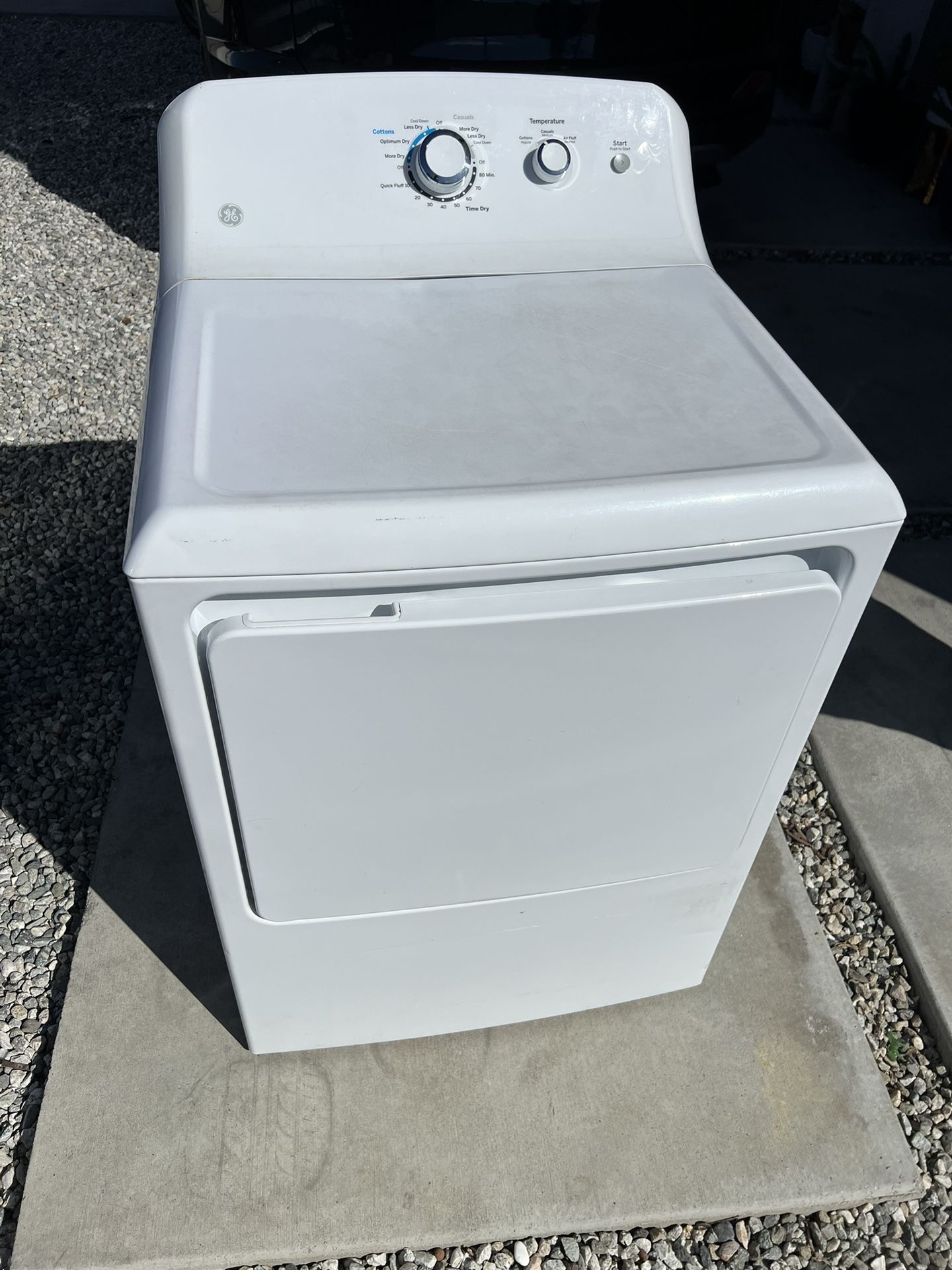 General Electric Gas Dryer Machine