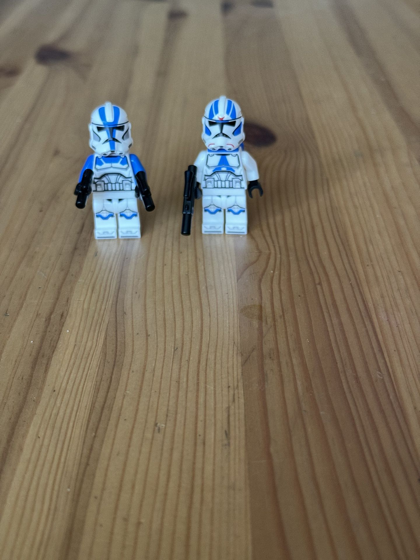 2 Lego 501st clone wars mini Figures