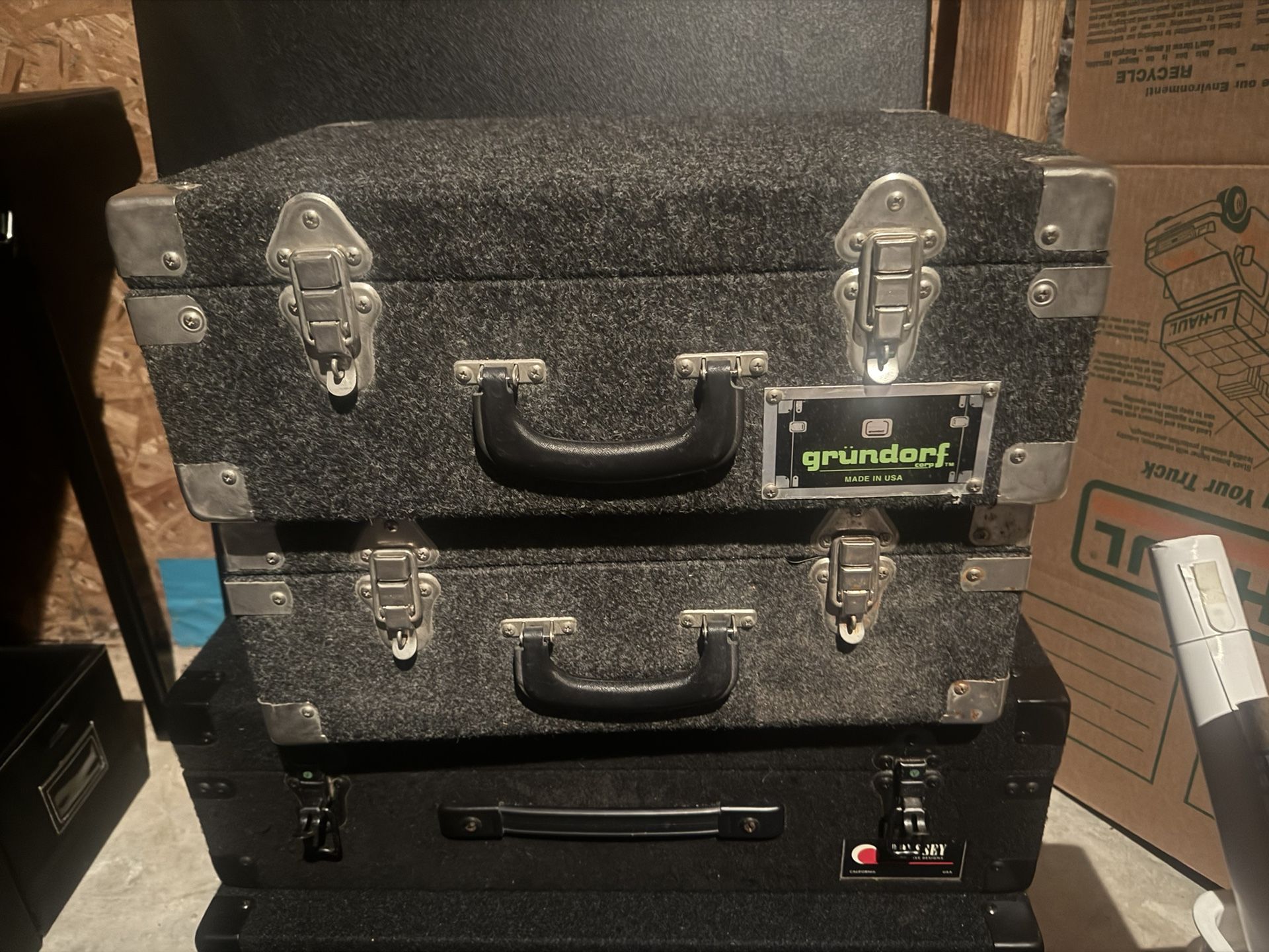 GRUNDORF. CD CASES FOR SALE. TWO (2) CASES