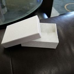 White jewelry gift box
