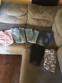 Girls kids jeans size 7/8