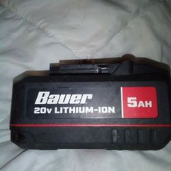 BAUER 20V LITHIUM-ION 5AH BATTERY
