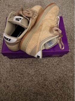 Nike Dunk Low Tan Suedes Gum bottom