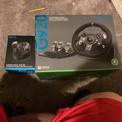 G920 Racing Wheel And Pedals And Shifter Logitech For The Xbox One