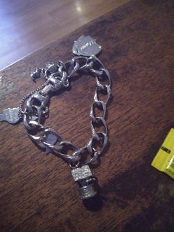 Vintage charm bracelet.