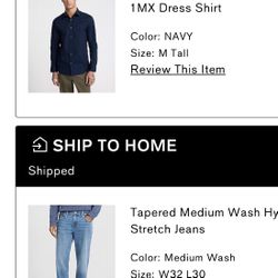 Camisa Y Pantalón Express Hombre 