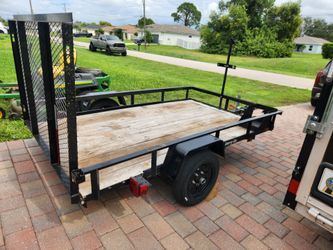 Carry-On Single Axle Utility Trailer