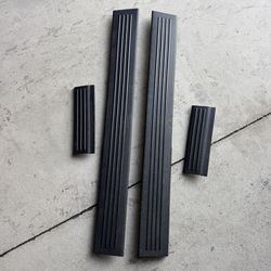 07-14 Tahoe/Yukon Black Front Rear LH RH & rear floor Trim Panels Set