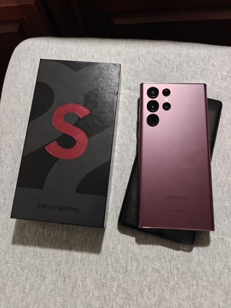 Factory Unlocked 256gb Samsung Galaxy S22 Ultra