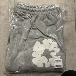 Medium Grey Denim Tear Sweats