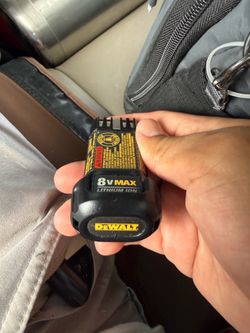 Dewalt 8v battery