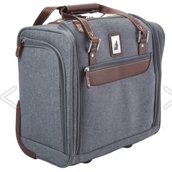 London Fog 15” Wheeled Underseat Luggage