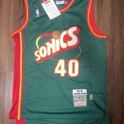 Shawn Kemp Sonics Jersey