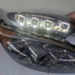15-18 Ford Focus LED DRL Projector Sequential Headlights Luces Micas Calaveras Faros Faroles Focos Headlamps 