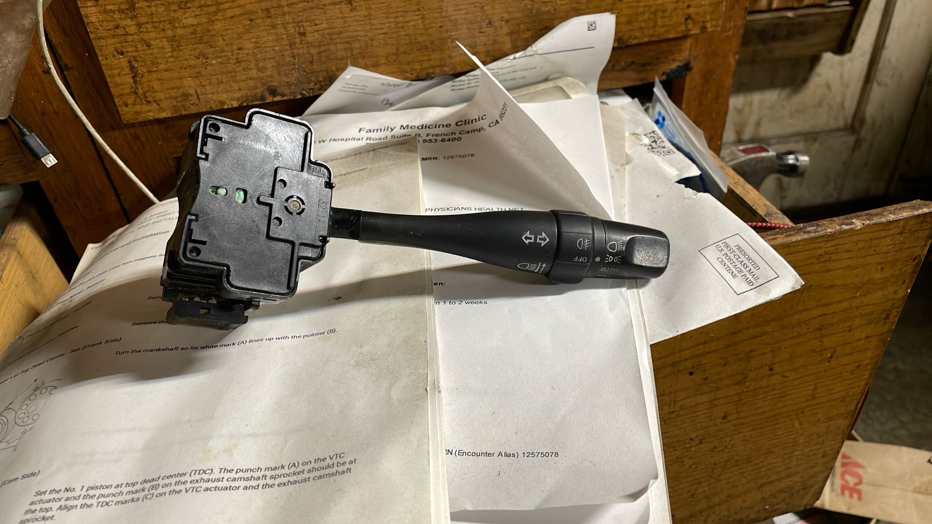 2001 Nissan Pathfinder Headlight Switch