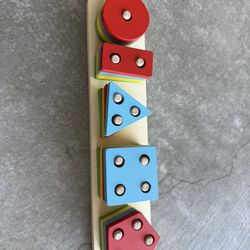 Shape Block And Math Toy
