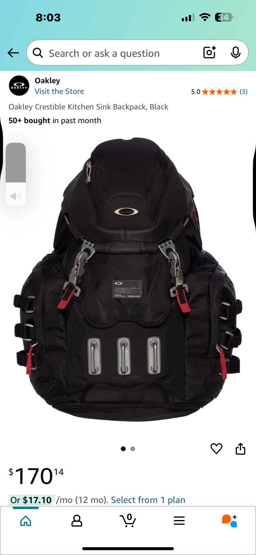 Oakley Kitchen Sink Backpack 34L