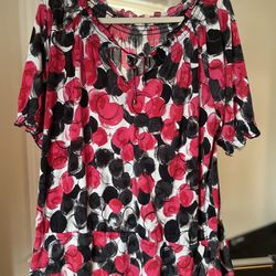 Plus Size Tunic Tanks And Blouses (short/long Sleeve) $5