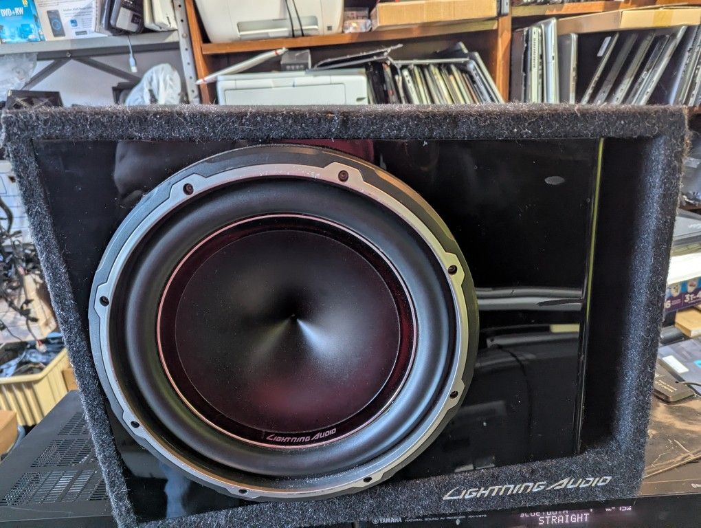 Lightning Audio Car 12" Subwoofer in Box