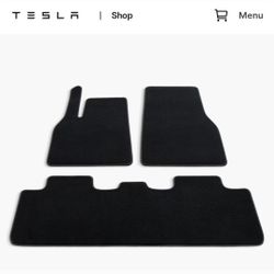 Tesla Model Y Carpet Interior Mat Original 2025+