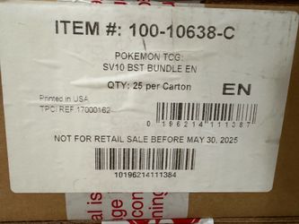 Destined Rivals Booster Bundle Case