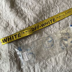 Off-white belt, Offwhite Industrial Belt (yellow)