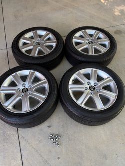 Wheels and tires