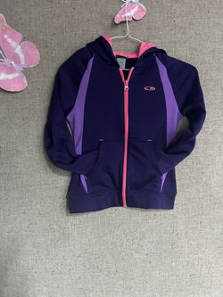 Girl Sports Purple Sweater