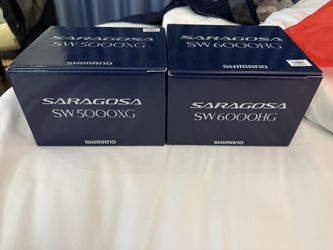 Shimano Saragosa Saltwater 5000XG & 6000HG