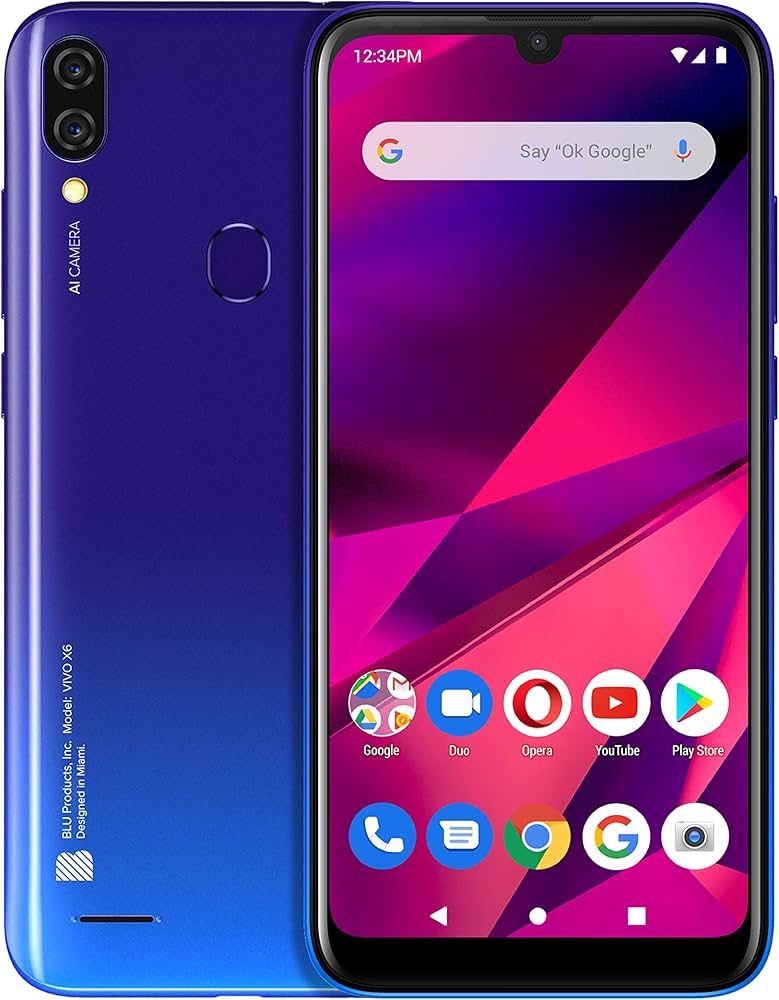 Blu Vivo X6 Dual Sim 6.1” (Unlocked) 64GB