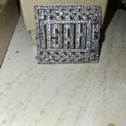 Antique Initial Pin