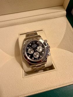 2024 Rolex Daytona White Gold Black Diamond Dial 126509
