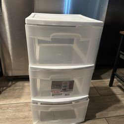 3 drawer storage 