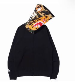 Authentic BAPE Tiger Full Zip Hoodie FW21 – Black – Rare Design