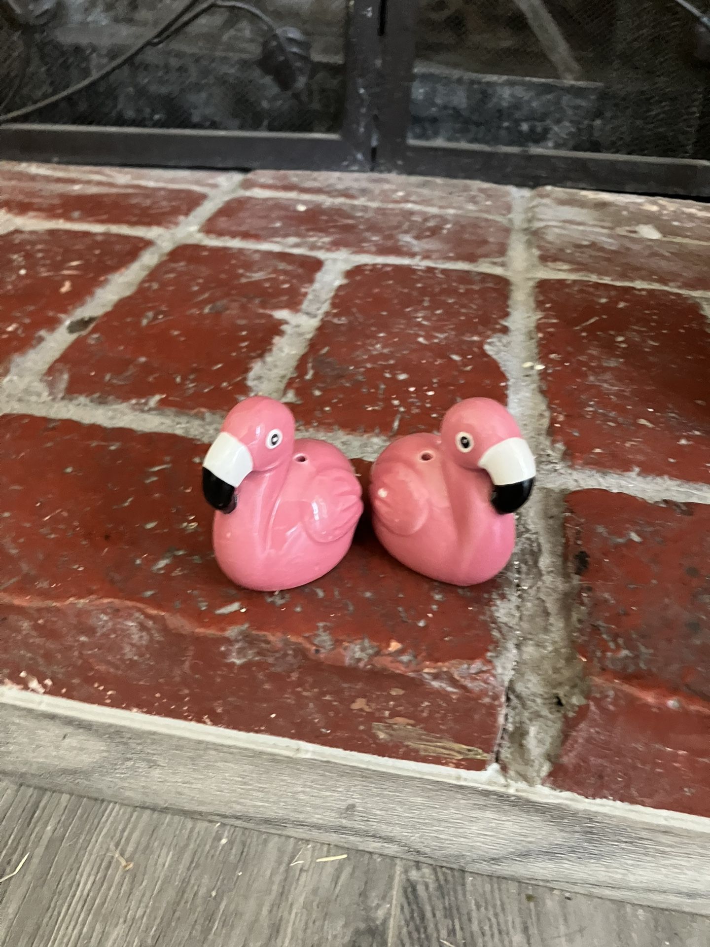 Flamingo Salt And Pepper Shakers