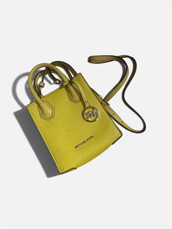 Michael Kors Mini Tote Crossbody Bag Yellow